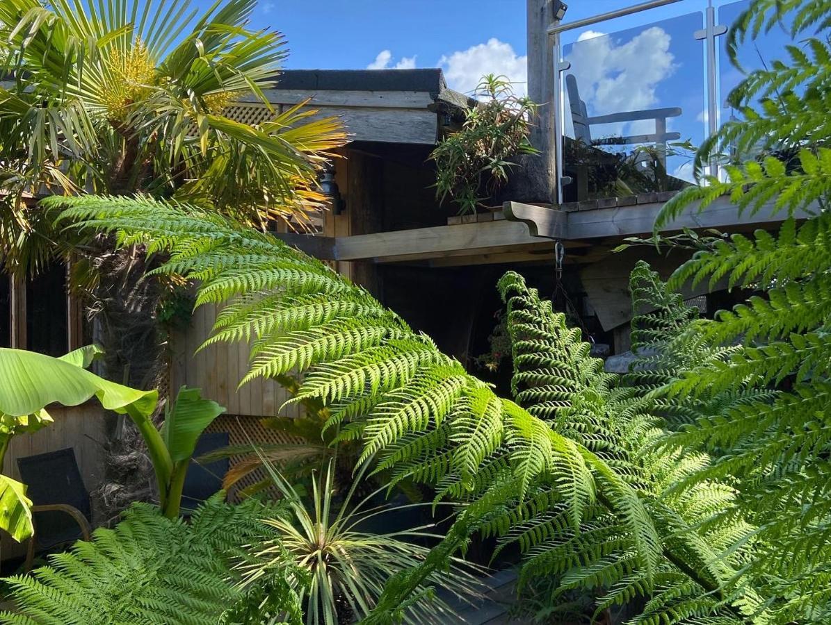 WOW! Jungle Cabin Hottub, 4 poster bed, Nr Coast Martin Mill Exterior foto